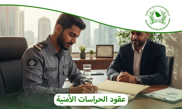 عقود الحراسات الأمنية